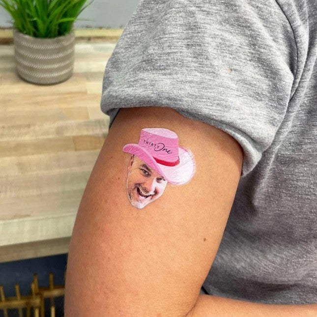 Personalized Temporary Tattoos – Your Image and Text!