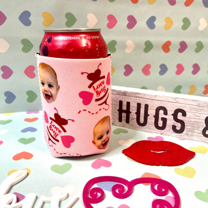 Custom Valentine's Day Can Cooler - Sip in Style with Your Personalized Touch!