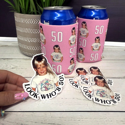 Custom Photo Stickers | Personalized Birthday and Milestone Labels