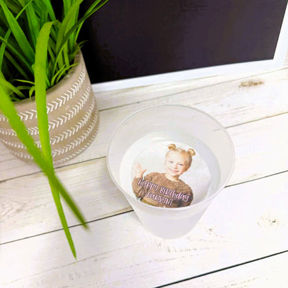 Set of 12 Edible Drink / Cupcake Toppers