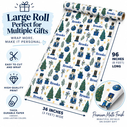 Personalized Christmas Wrapping Paper