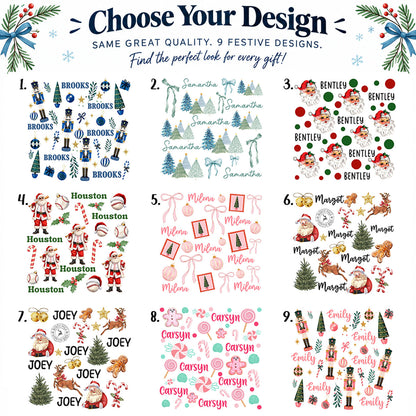 Personalized Christmas Wrapping Paper