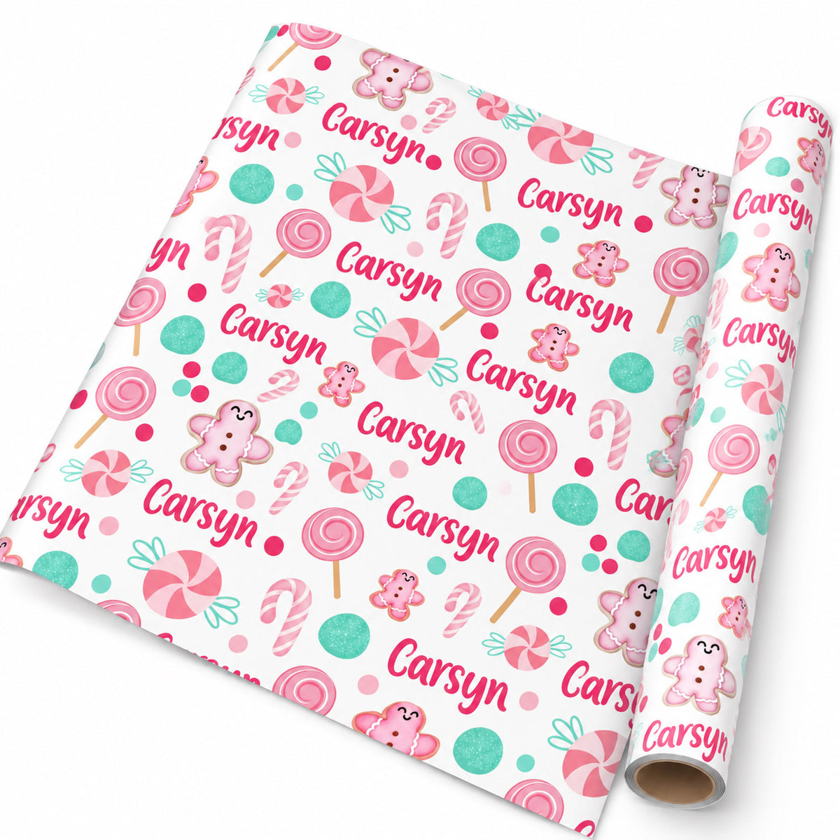 Personalized Christmas Wrapping Paper