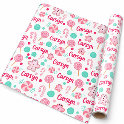 Personalized Christmas Wrapping Paper