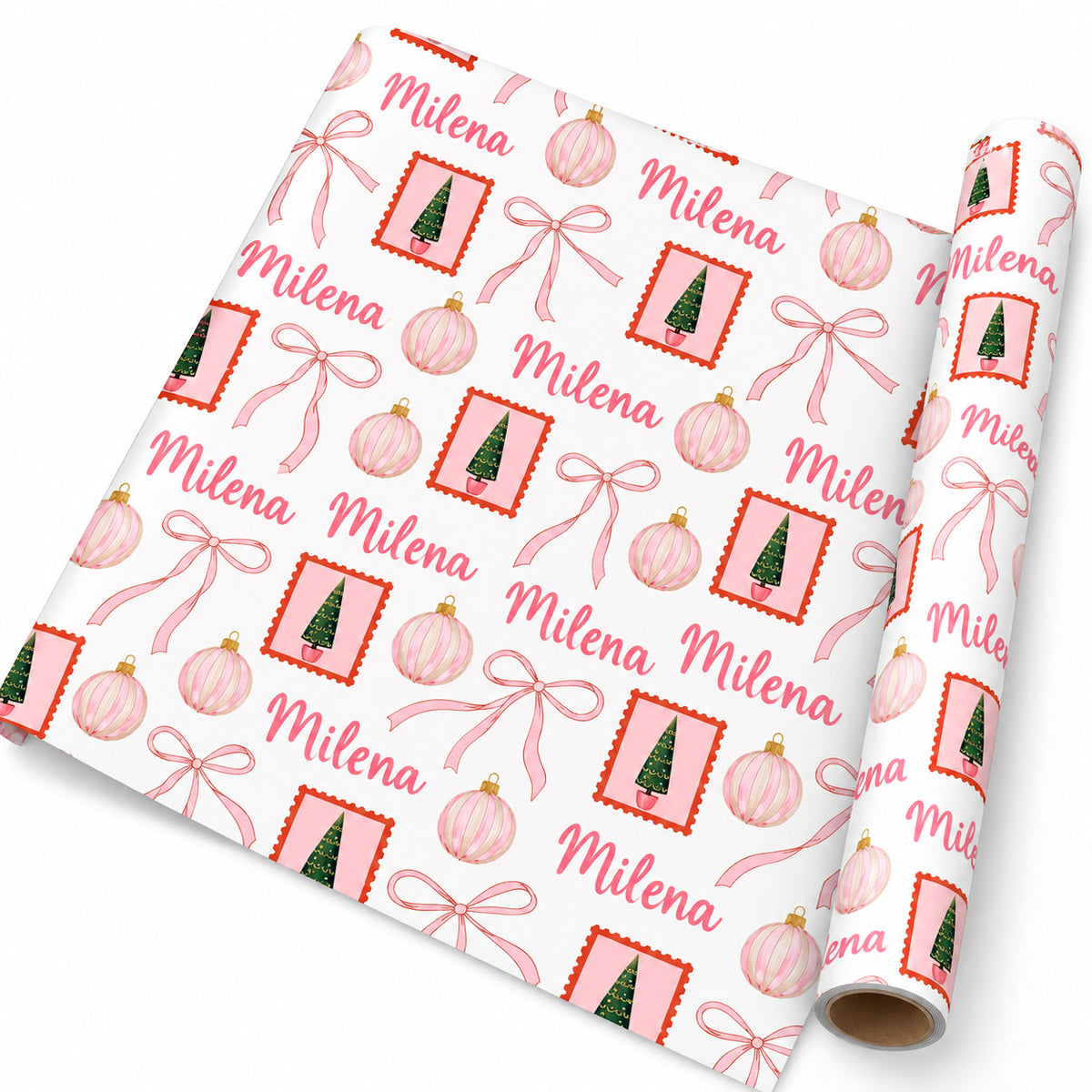 Personalized Christmas Wrapping Paper
