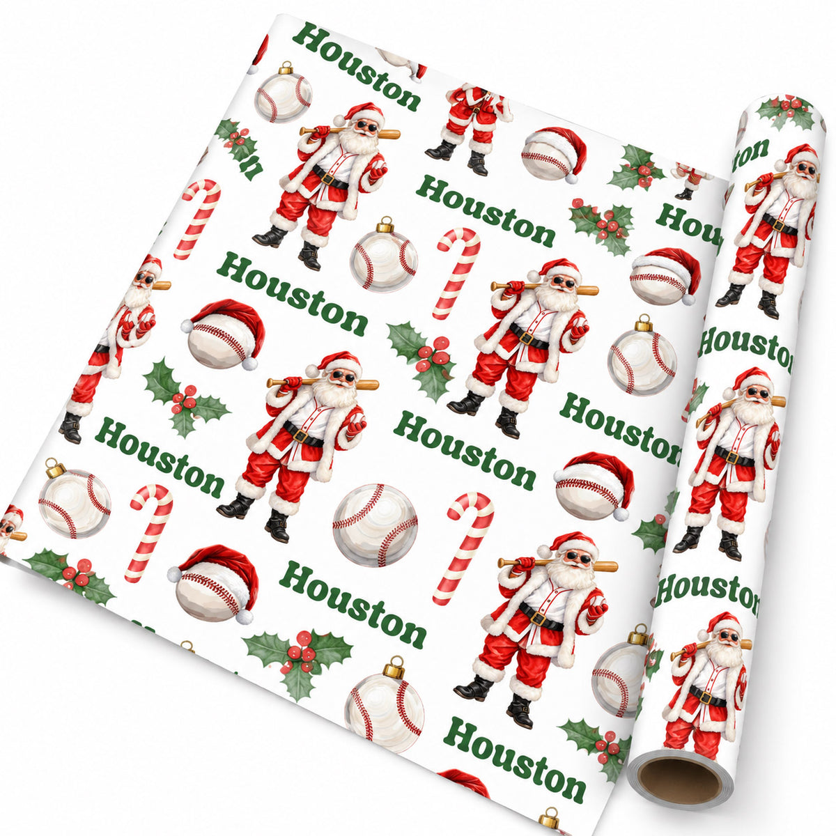Personalized Christmas Wrapping Paper