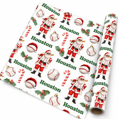 Personalized Christmas Wrapping Paper