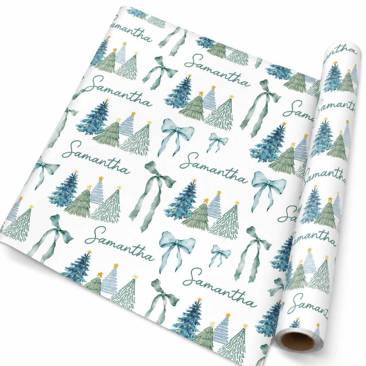 Personalized Christmas Wrapping Paper