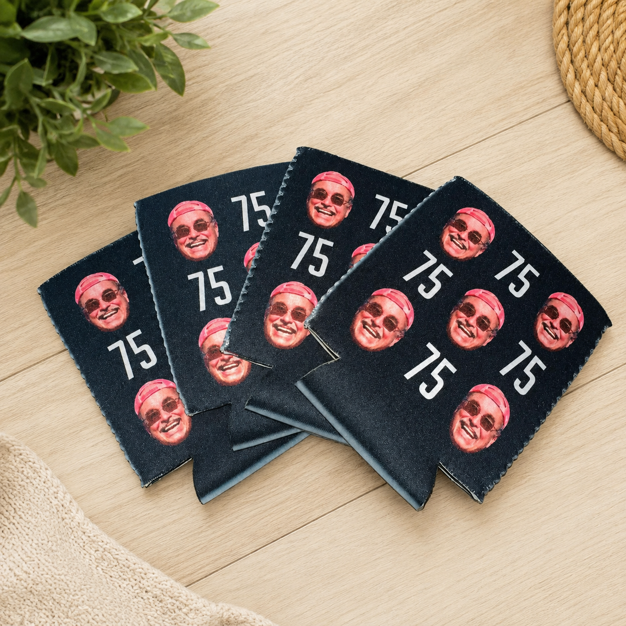 Personalized Birthday Koozies | Custom Party Favors