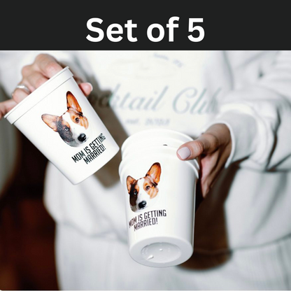 Personalized 16 oz Stadium Cups - Custom Photo and Text