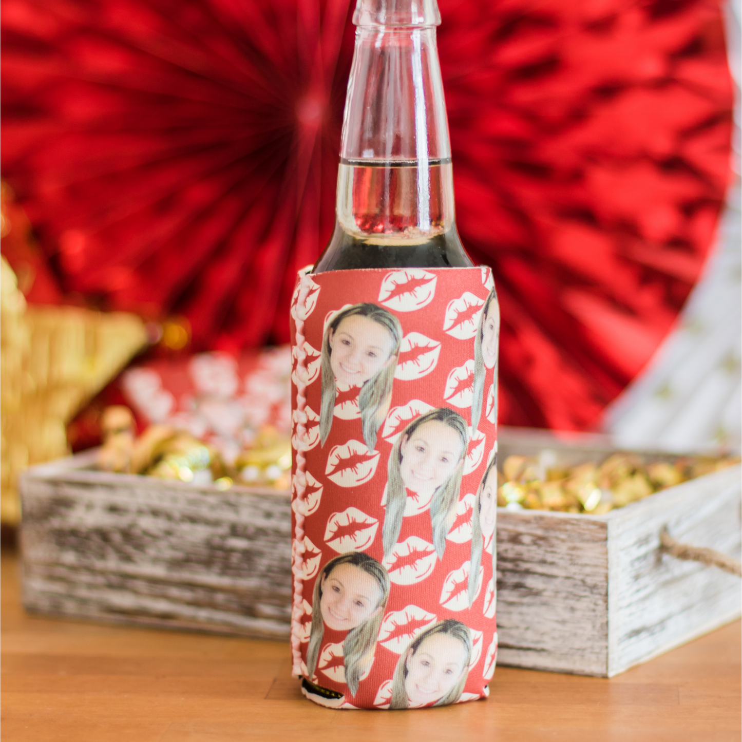 Custom Valentine's Day Can Cooler - Sip in Style with Your Personalized Touch!