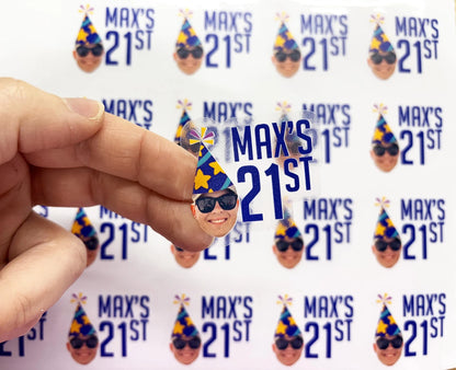 Custom Clear Photo Stickers