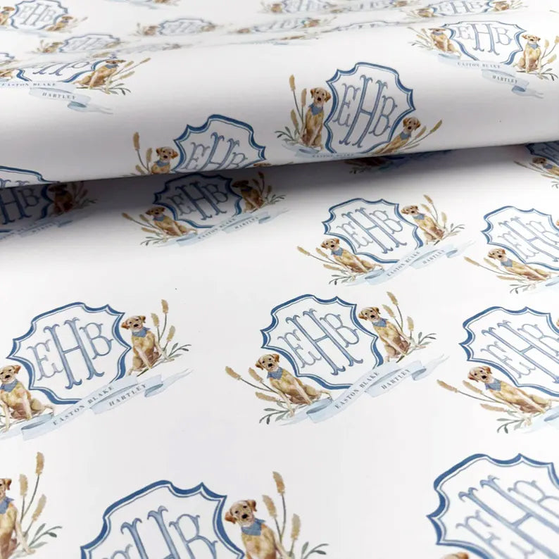 Custom Logo Wrapping Paper