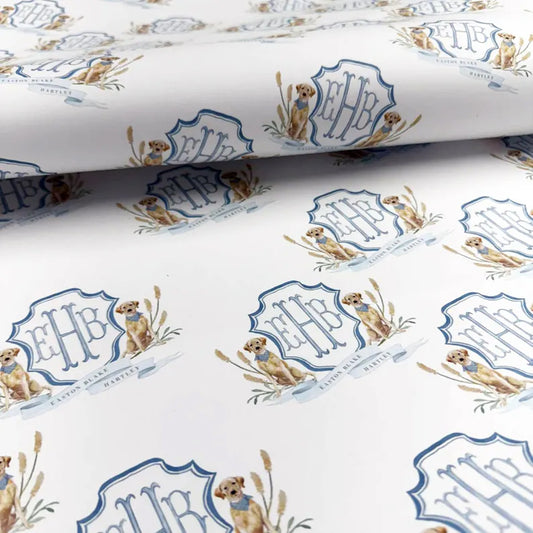 Custom Logo Wrapping Paper