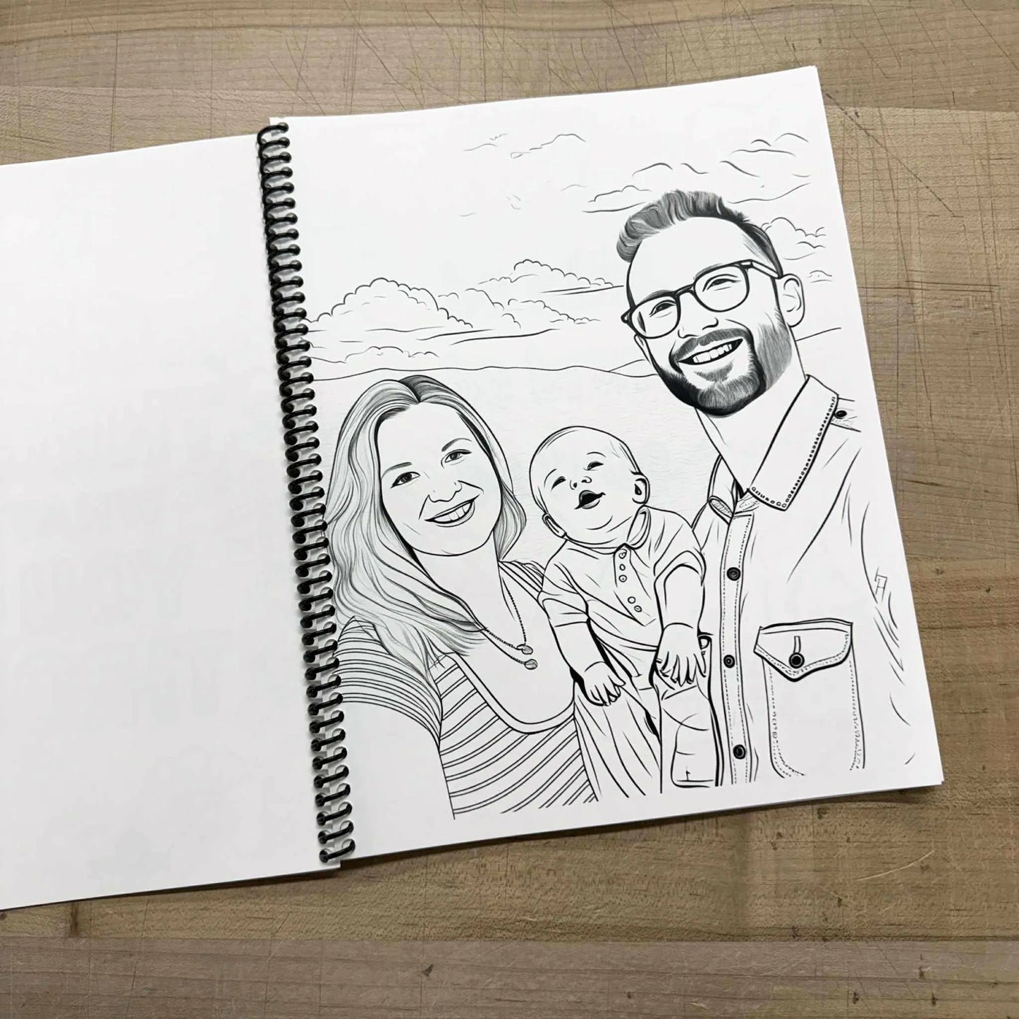 Custom Personalized Coloring Book