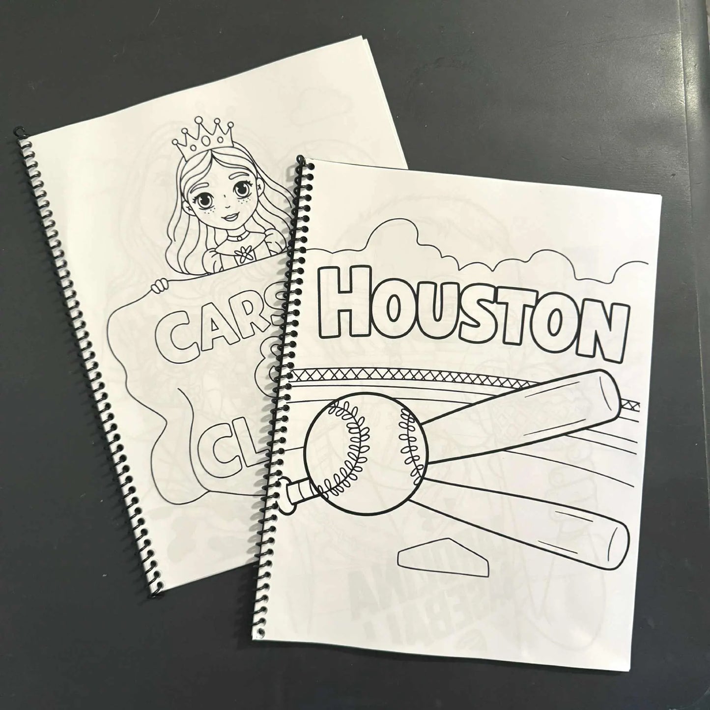 Custom Personalized Coloring Book