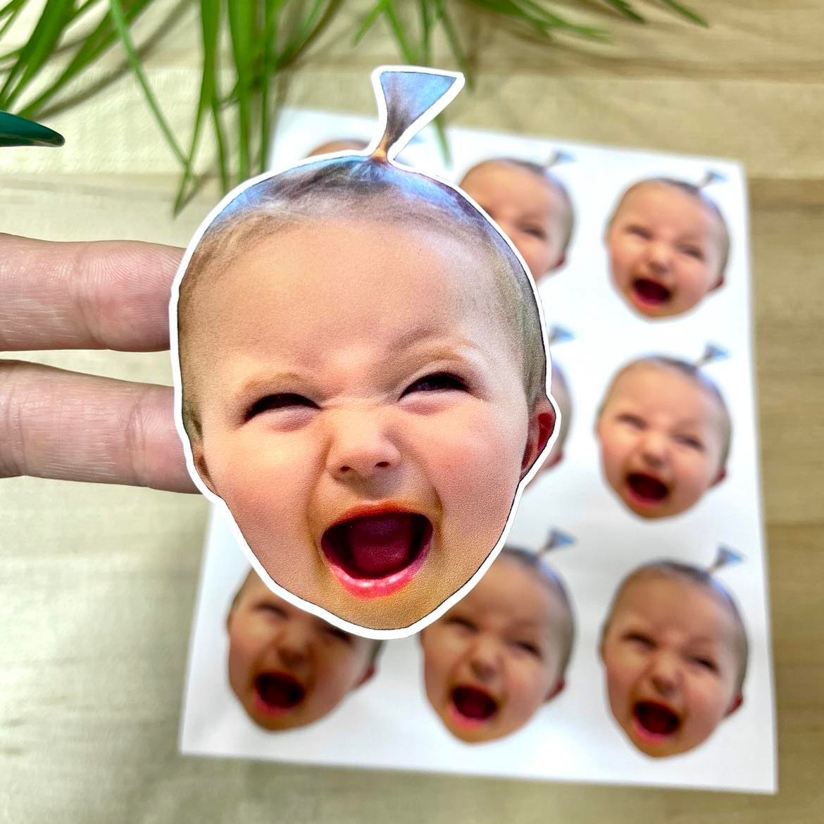 Personalized Face Stickers - Carry Your Smile Everywhere! – Carolina ...